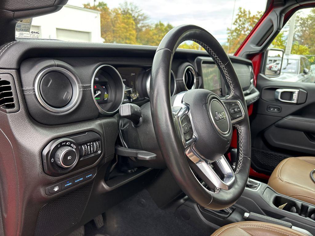 used 2022 Jeep Wrangler Unlimited 4xe car, priced at $28,890