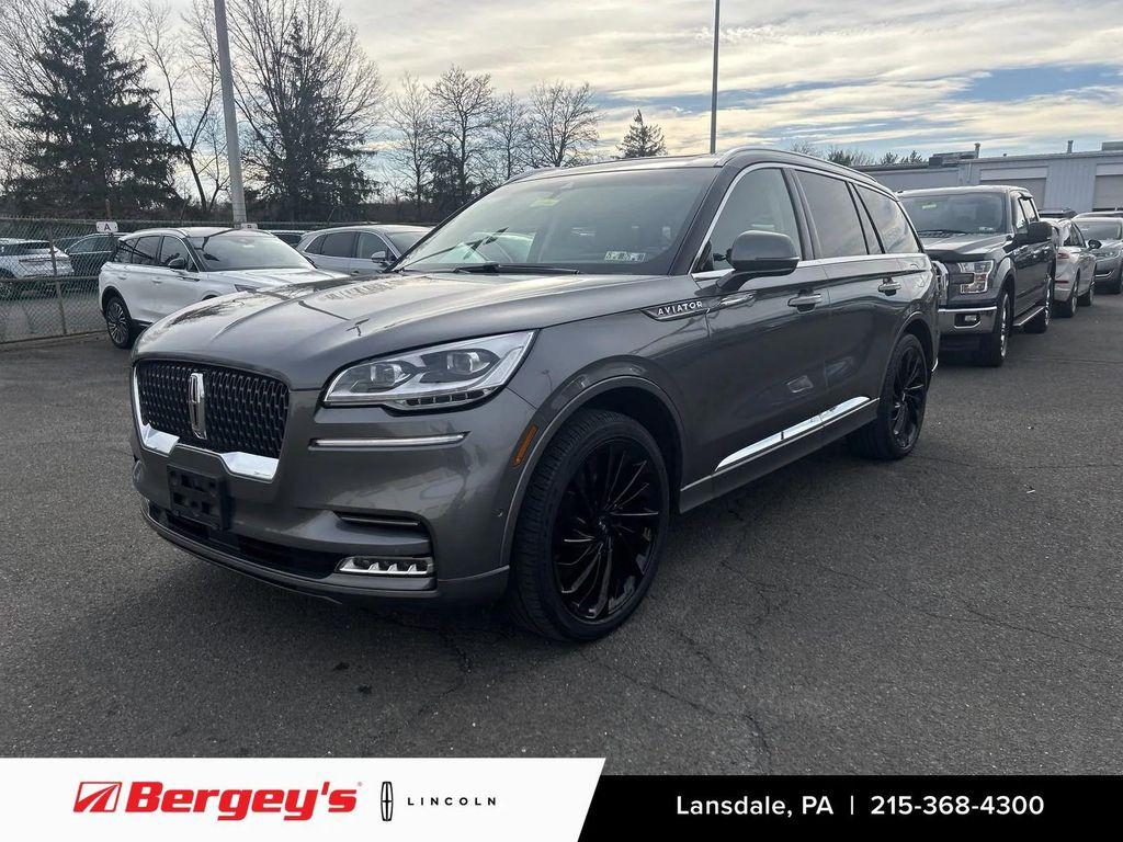 used 2022 Lincoln Aviator car, priced at $45,890