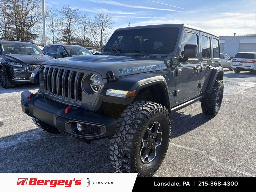 used 2022 Jeep Wrangler Unlimited 4xe car, priced at $32,890