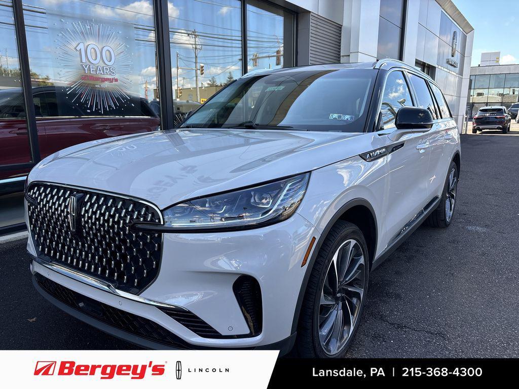 new 2025 Lincoln Aviator car, priced at $68,600