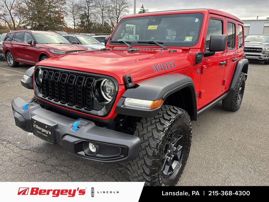 used 2024 Jeep Wrangler 4xe car, priced at $35,890