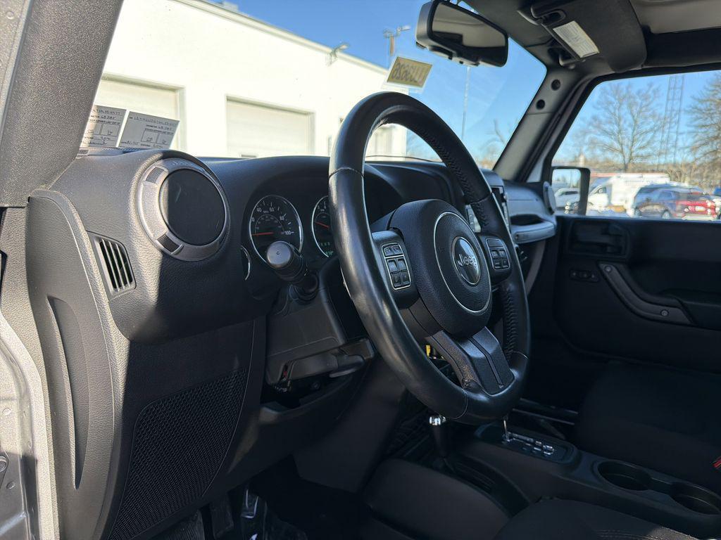 used 2017 Jeep Wrangler Unlimited car, priced at $18,890