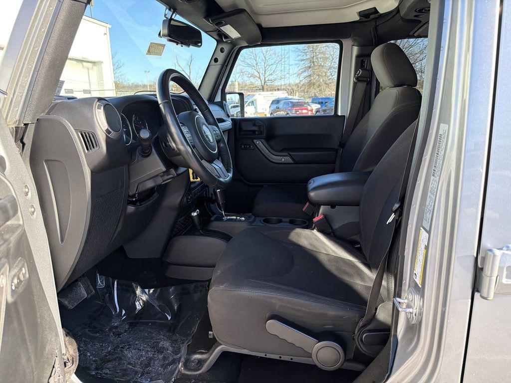 used 2017 Jeep Wrangler Unlimited car, priced at $18,890