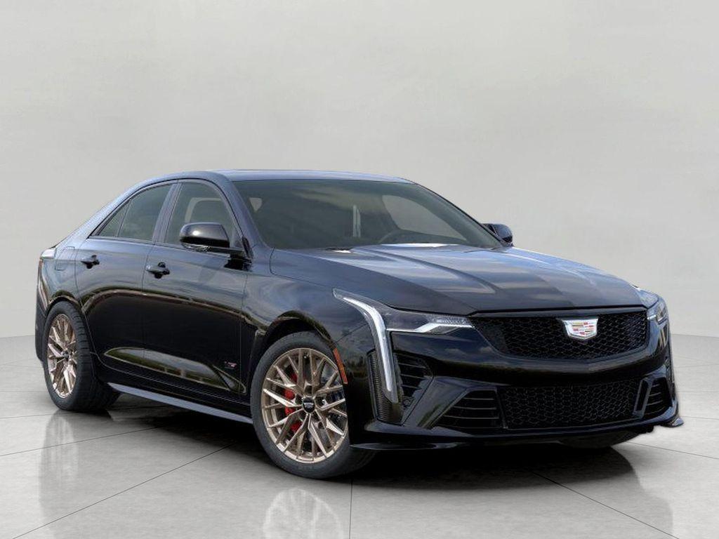 new 2026 Cadillac CT4-V car, priced at $75,460