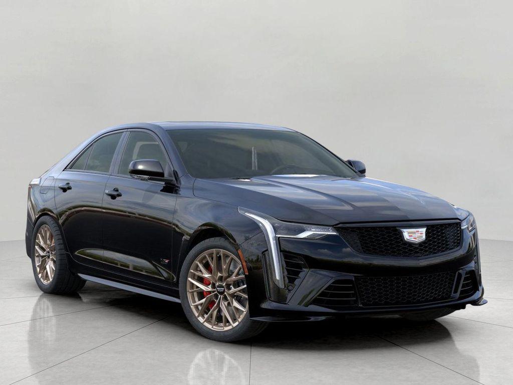 new 2026 Cadillac CT4-V car, priced at $75,460