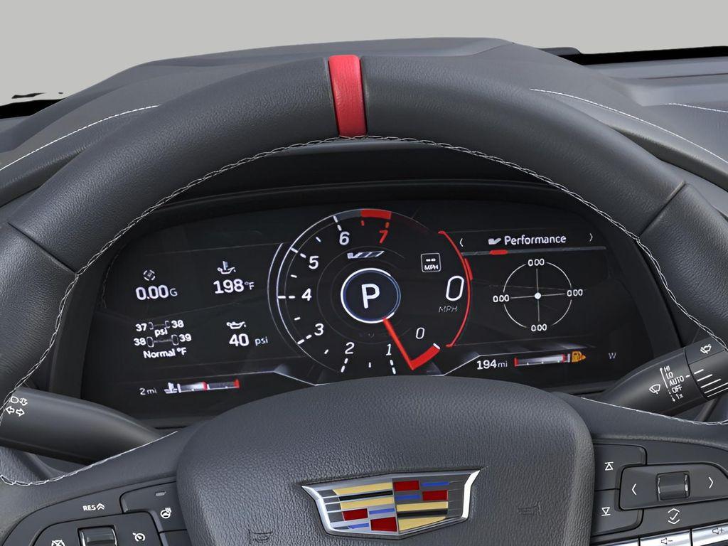 new 2026 Cadillac CT4-V car, priced at $75,460