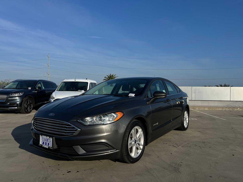 used 2018 Ford Fusion Hybrid car, priced at $16,988