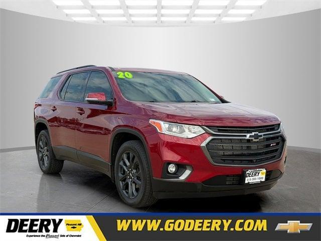 used 2020 Chevrolet Traverse car, priced at $21,711