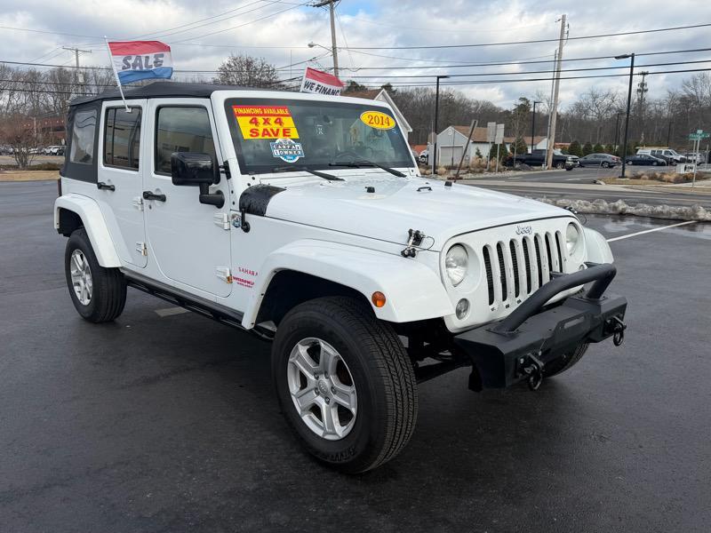 used 2014 Jeep Wrangler Unlimited car, priced at $11,888