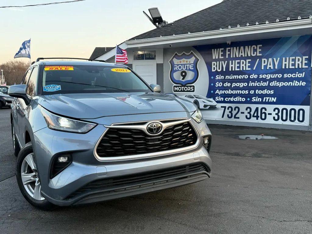 used 2021 Toyota Highlander car, priced at $21,555