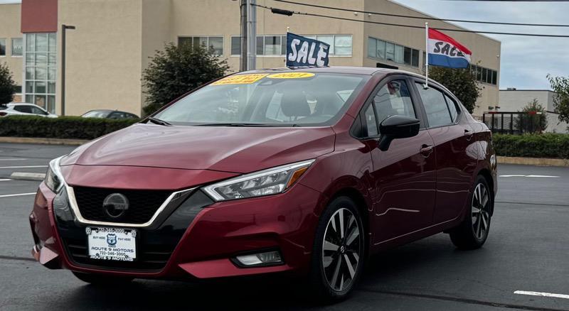 used 2021 Nissan Versa car, priced at $13,700