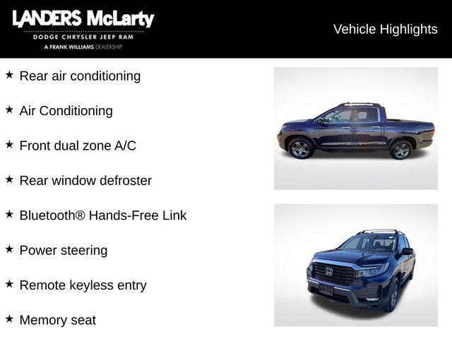 used 2023 Honda Ridgeline car, priced at $31,997