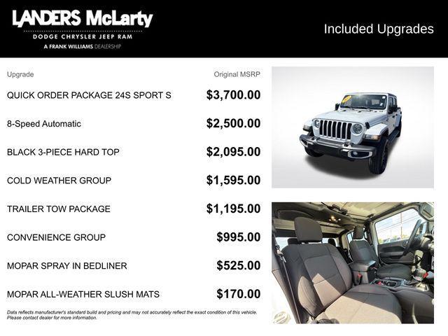 used 2023 Jeep Gladiator car, priced at $30,488