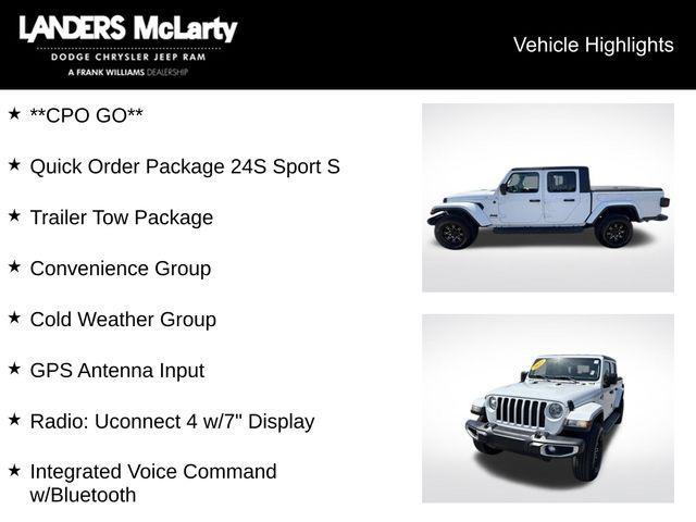 used 2023 Jeep Gladiator car, priced at $30,488