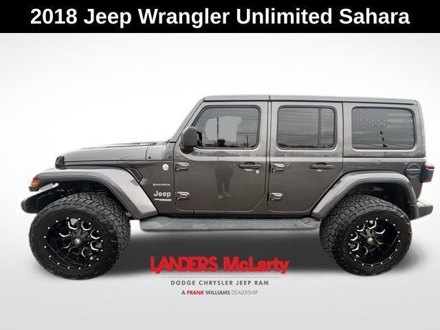 used 2018 Jeep Wrangler Unlimited car, priced at $28,497