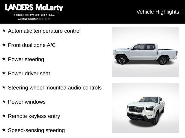 used 2024 Nissan Frontier car, priced at $37,589