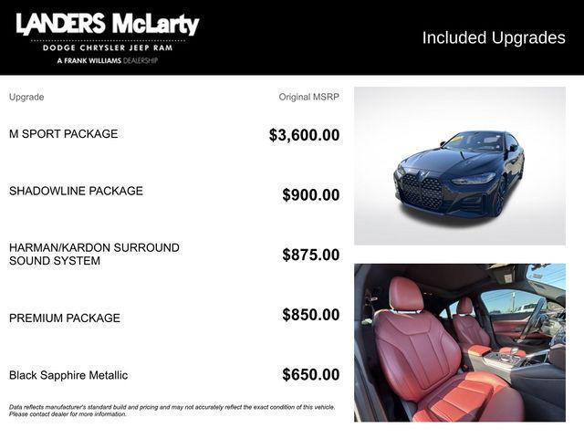 used 2023 BMW 430 Gran Coupe car, priced at $33,780