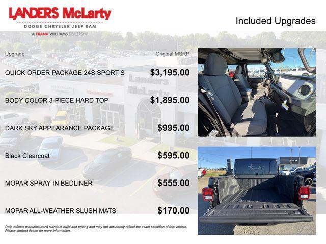 new 2026 Jeep Gladiator car, priced at $41,230