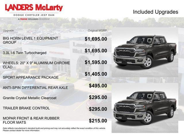 new 2026 Ram 1500 car, priced at $56,065