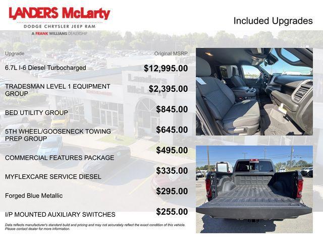 new 2026 Ram 3500 car, priced at $61,619