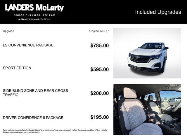 used 2023 Chevrolet Equinox car, priced at $20,497