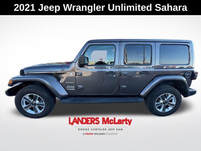 used 2021 Jeep Wrangler Unlimited car, priced at $27,255