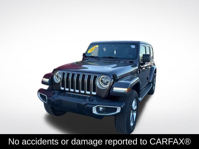 used 2021 Jeep Wrangler Unlimited car, priced at $27,255