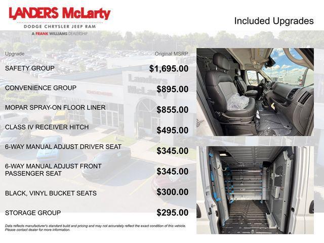 new 2026 Ram ProMaster 2500 car, priced at $60,868