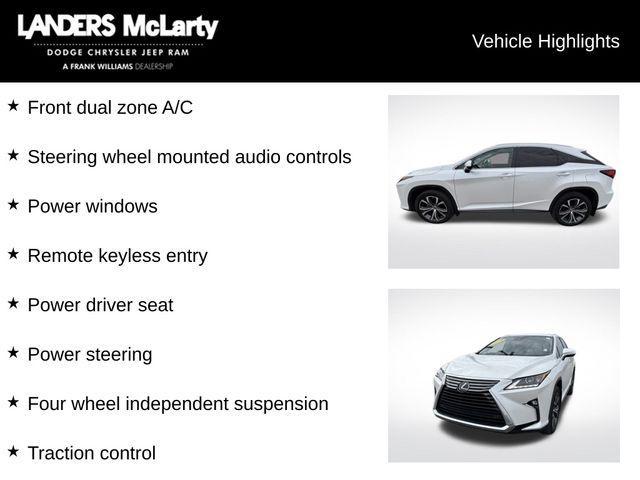 used 2018 Lexus RX 350 car, priced at $25,576
