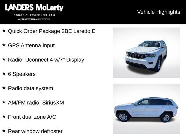 used 2021 Jeep Grand Cherokee car, priced at $23,988