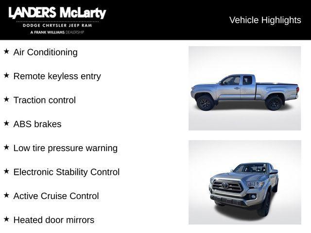 used 2023 Toyota Tacoma car, priced at $27,149