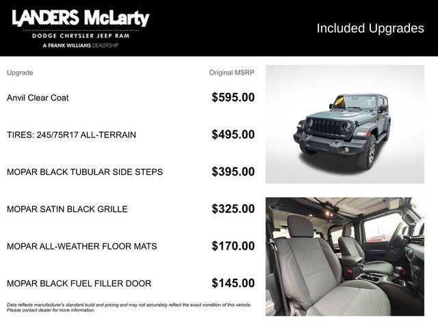 used 2024 Jeep Wrangler car, priced at $34,518