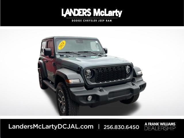 used 2024 Jeep Wrangler car, priced at $34,518
