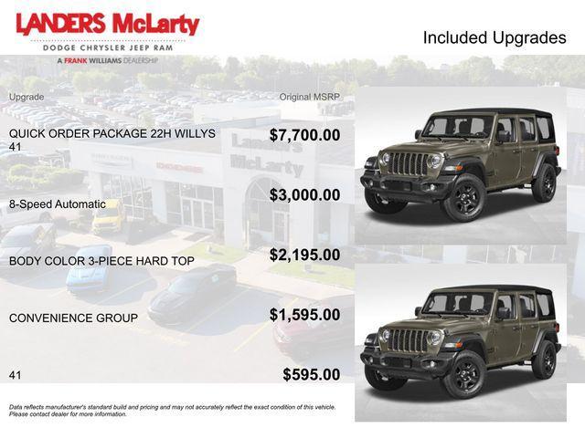 new 2026 Jeep Wrangler car, priced at $47,379