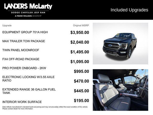 used 2023 Ford F-150 car, priced at $55,988