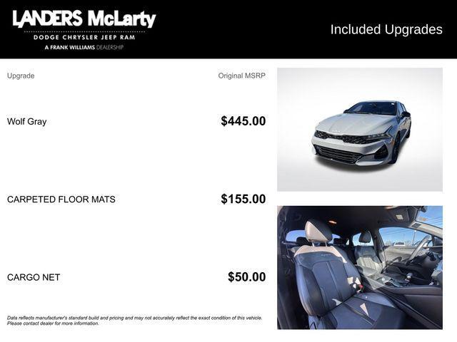 used 2022 Kia K5 car, priced at $21,631