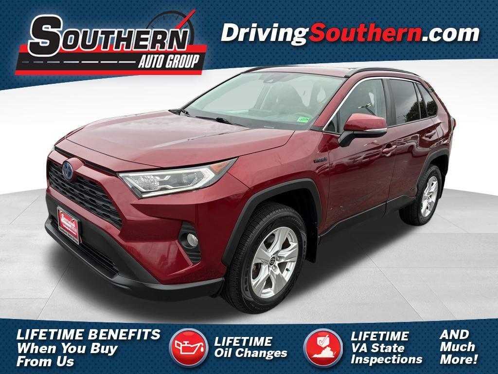 used 2021 Toyota RAV4 Hybrid car, priced at $22,900