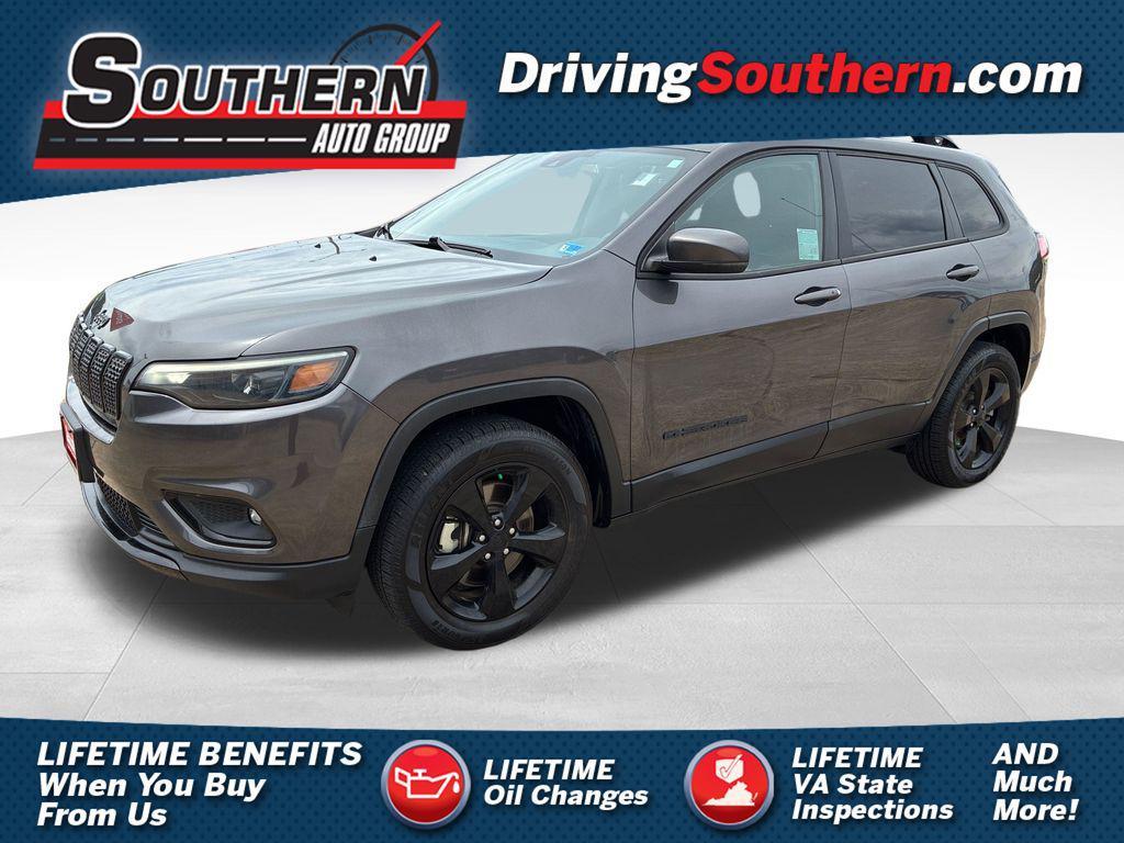 used 2021 Jeep Cherokee car, priced at $18,579