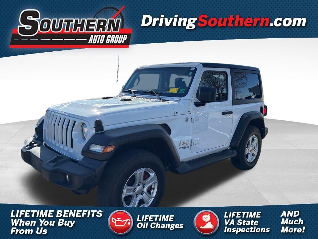 used 2019 Jeep Wrangler car, priced at $21,463