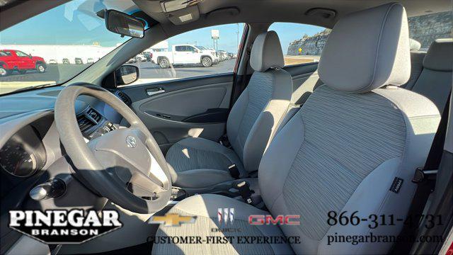 used 2015 Hyundai Accent car, priced at $8,977