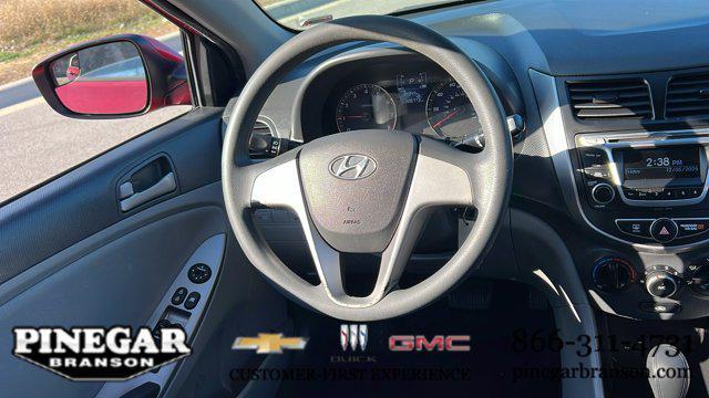 used 2015 Hyundai Accent car, priced at $8,977