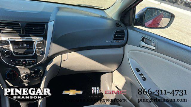 used 2015 Hyundai Accent car, priced at $8,977