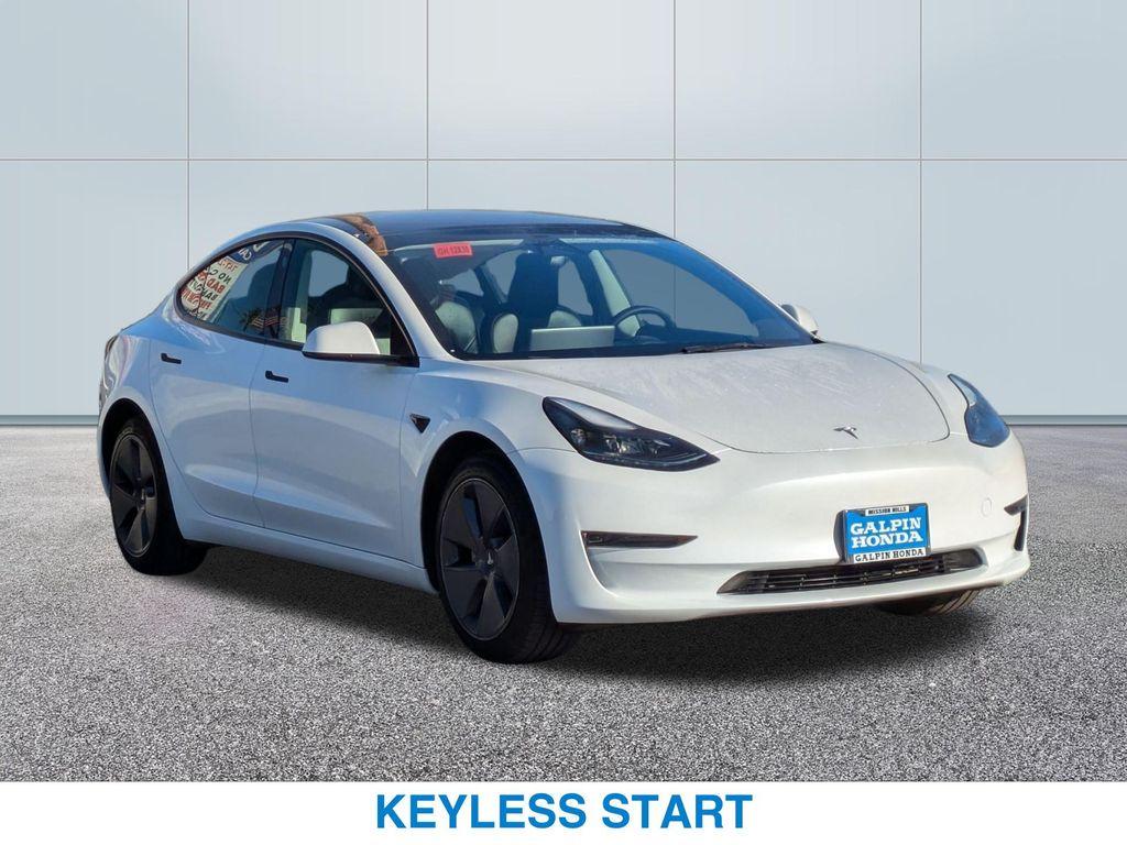used 2023 Tesla Model 3 car, priced at $25,000