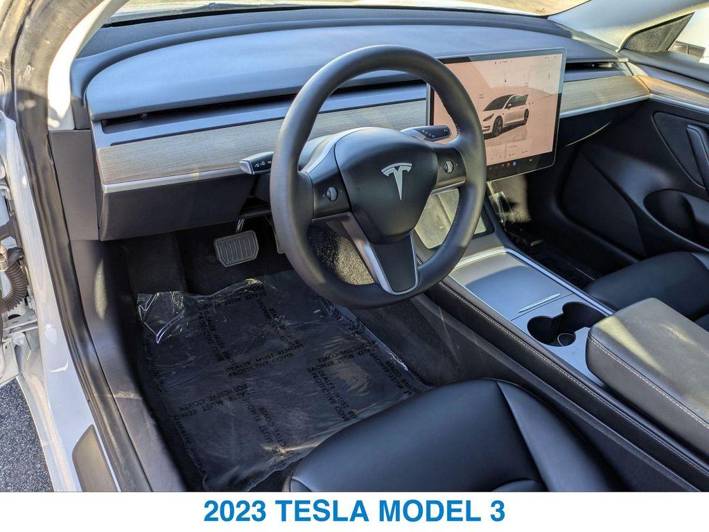 used 2023 Tesla Model 3 car, priced at $25,000