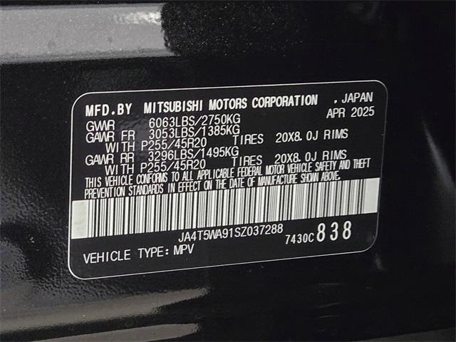 new 2025 Mitsubishi Outlander PHEV car, priced at $42,480