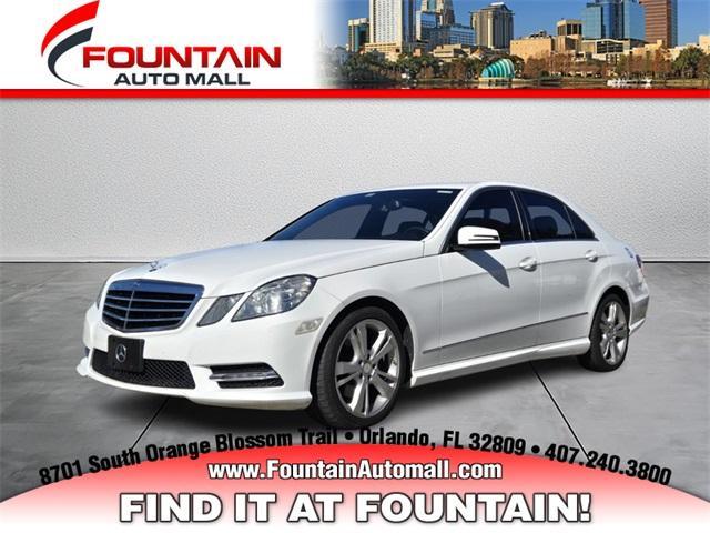 used 2013 Mercedes-Benz E-Class car
