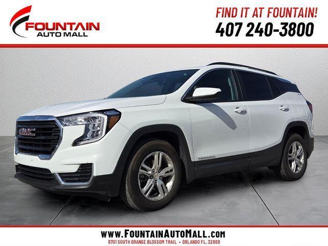 used 2022 GMC Terrain car, priced at $20,231