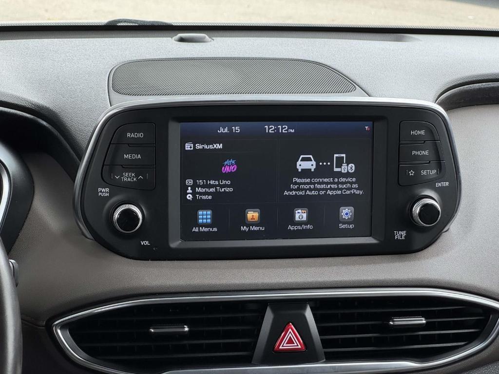 used 2020 Hyundai Santa Fe car, priced at $19,394