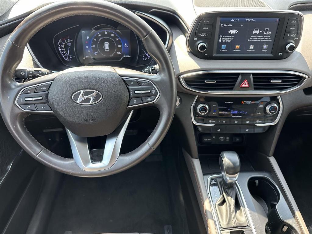used 2020 Hyundai Santa Fe car, priced at $17,920