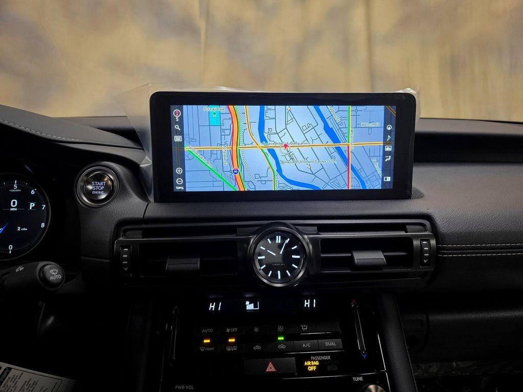 new 2025 Lexus IS 350 car, priced at $54,473